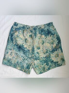 SUMWON Tapestry Floral Streetwear Style Y2K Jacquard Shorts L men